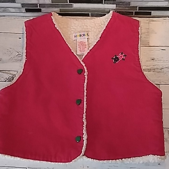 Vintage kids Gymboree fuzzy vest XS - Picture 1 of 3